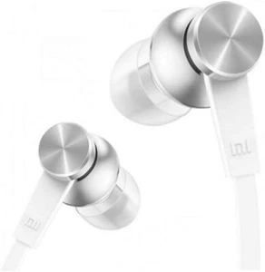 Xiaomi Cuffie Intrauricolari Cavo Jack 3.5mm Mi In-Ear Headphones Basic Argento - Foto 1 di 4