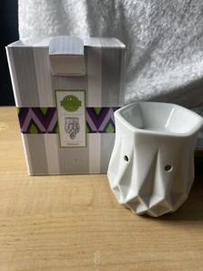 🆕 Scentsy Alabaster Stövchen Neu im Karton Original 🆕 - Bild 1 von 5
