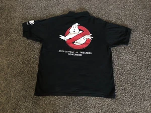 Ghostbusters Afterlife 2021 Movie Promo Polo Shirt Men’s XL - Picture 1 of 10