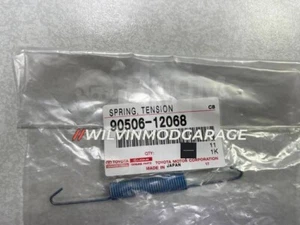 Genuine Spring No.3 Parking Brake Shoe 90-06 Toyota Land Cruiser 80 90506-12068 - Imagen 1 de 5