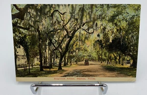 Vtg Ridgewood Avenue, Daytona Florida Postcard - Picture 1 of 2