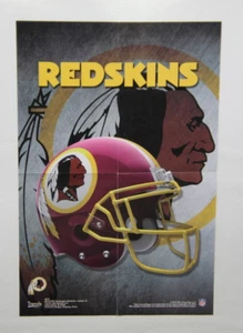 NFL Football Team WASHINGTON REDSKINS Vending Machine Mini Poster 6"x9" w/Folder - Picture 1 of 2