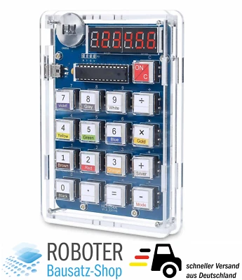 Bausatz: DIY Taschenrechner/Widerstandsrechner Lötprojekt Löten Elektronik - Bild 1 von 2