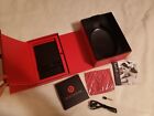 Beats By Dr. Dre Monster Red Box, Cloth, Aux Cord, Adapter Booklet, NO HEADPHONE