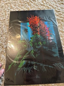 Call of Duty: Modern Warfare III Collector's Ed Zombie Night Metallic Poster COD - Picture 1 of 1