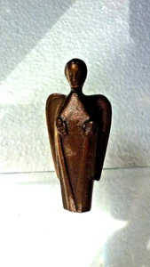 Stilisierter Engel aus Bronze - Bild 1 von 3