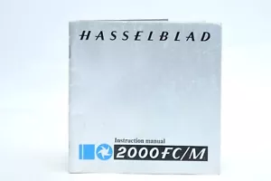 Hasselblad 2000FC Instructions Manual English - Picture 1 of 1