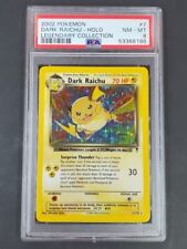 Pokemon PSA 8 Dark Raichu Legendary Collection Set Holo Mint 7/110 SK