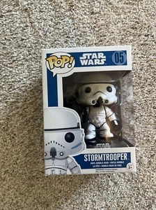 Funko Pop Star Wars StormTrooper #05 Figure Blue Box 2011 - Picture 1 of 4