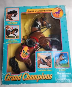 Empire Grand Champions Sound ‘N Action Stallion Horse - 1995 - #50073 - NIB - Picture 1 of 5