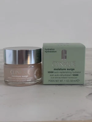 Clinique Moisture Surge 100H Auto-Replenishing Hydrator 1oz Full Size NIB - Image 1 of 4