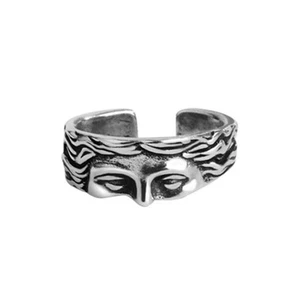 Vintage Venus Half Face Ring For Women Men Adjustable Personalized Ope... - Picture 1 of 6
