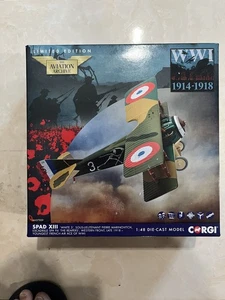 CORGI: SPAD S.XIII WHITE 3 SOUS-LIEUTENANT PIERRE MARINOVITCH "AA37909" 1:48 - Picture 1 of 7