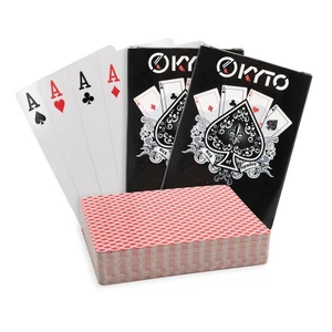 Kyto Spielkarten 2er Set Poker Texas Hold'em Karten professionelles Kartendeck - Bild 1 von 6