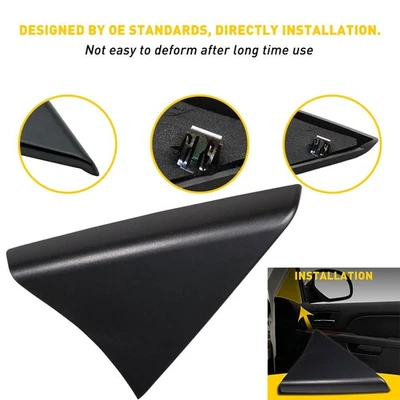 Ajuste 07-14 GMC Chevy Silverado 1500 Sierra 3500HD puerta 2500HD moldura panel superior derecha Foto 1 de 4