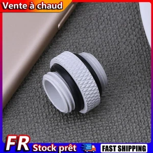 Connecteur de tuyau à double filetage externe G1/4 pour système de refroidisseme - Photo 1/8