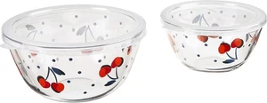 Kate Spade New York Vintage Cherry Dot Set di 2 Pezzi Rotondo, 3,95 LB, Multi - Foto 1 di 6