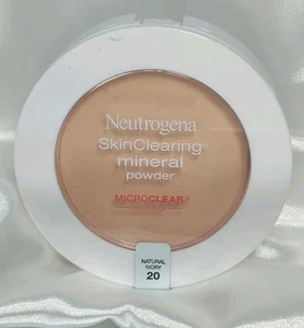 Neutrogena SkinClearing Mineral Powder 20 Natural Ivory 0.38oz - Picture 1 of 3