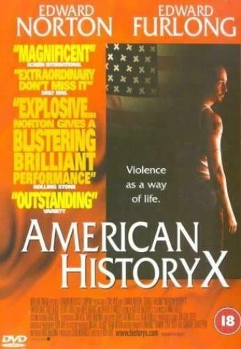 American History X (1999) Edward Norton Kaye DVD Region 2 New & Sealed - Image 1 of 1