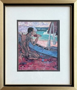 Paul Gauguin "Der arme Fischer" REPRODUKTION - Bild 1 von 3