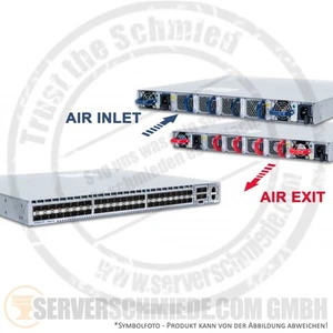 Arista DCS-7050S-52 52x 10 Go SFP + couche 3 commutateur couche 3 entièrement géré 2x bloc d'alimentation 4x - Photo 1/4