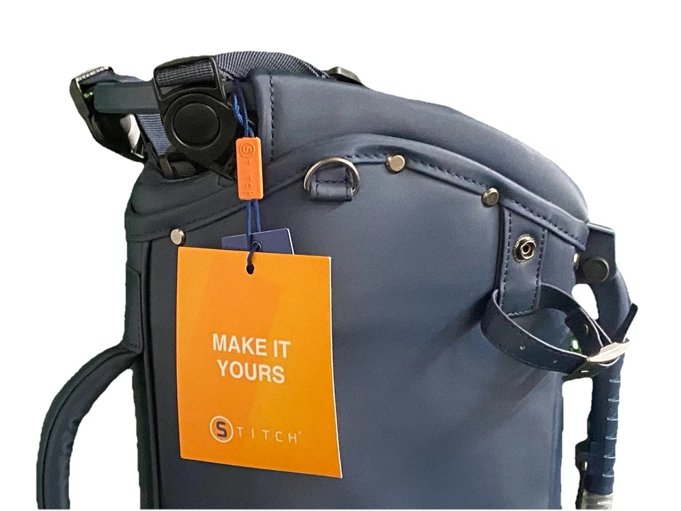 Stitch SL2 Navy Stand Bag 2022 Single & Double Straps Rain Cover With Tags SWEET - Image 1 of 4