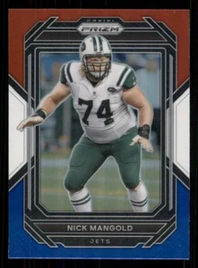 Nick Mangold 2022 Panini Prizm #233 Red White and Blue New York Jets - Picture 1 of 2