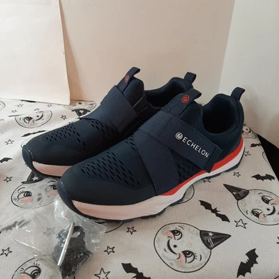 Echelon Bicicleta Ciclismo Zapatos Hombres 9 Mujeres 11 Azul Estrecho 2 Pernos Clip de Velocidad Foto 1 de 4