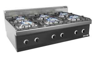 GGM Gastro Gasherd - 36 kW - 6 Brenner - Bild 1 von 8