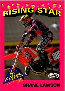 Hi Flyers Motocross Trading Card 1992 Series II Shane Lawson - Picture 1 of 2