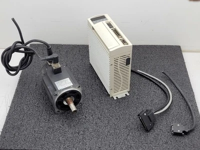 TECO Servo Drive TSTA20C 1 or 3 Phase Input 230V  TSB08751C-2NTC-DL Servo Motor - Image 1 of 4