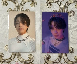 BTS Jimin's portfolio photocard, PC Jimin crown, includes both PCs - Picture 1 of 2