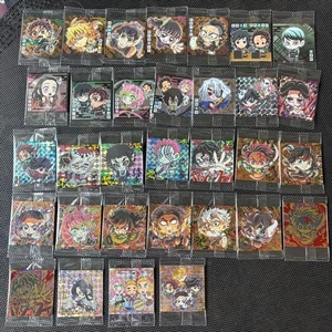 Demon Slayer Kimetsu no Yaiba Seal Wafer Vol.13 Stickers Complete Set of 32 - Picture 1 of 6