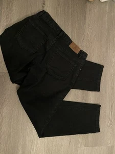 Lauren Ralph Lauren klassische gerade Damenjeans Größe 4P schwarz Denim Taschen - Bild 1 von 8