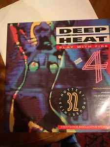 DEEP HEAT PLAY WITH FIRE 4 DOUBLE LP - Picture 1 of 3