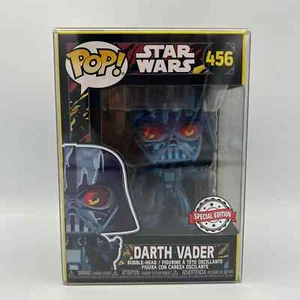 Funko POP Darth Vader Retro Series#456 Special Edition Star Wars NIB w/Protector - Picture 1 of 7
