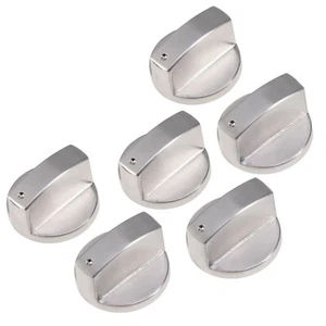 6pcs Universal Gas Stove Knobs Cooker Oven Kitchen Control Metal Replace - Picture 1 of 13