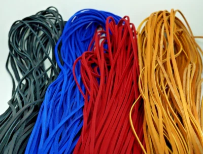 Baseball/Softball Leather Bulk Glove Laces 3/16" x 72" Made in USA - Image 1 of 4
