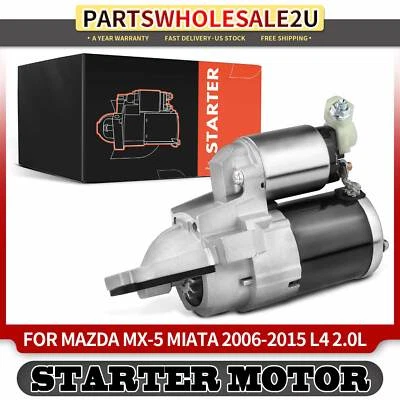 Arranque para Mazda MX-5 Miata 2006-2008 2012-2015 L4 2.0L 1.4KW 12V CW 11 dientes Foto 1 de 4