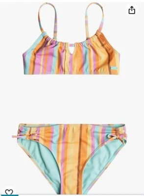 Новый с Ярлыками Roxy девочек джунглей мираж бюстгальтер комплект купальник.размер 16 - Изображение 1 из 4