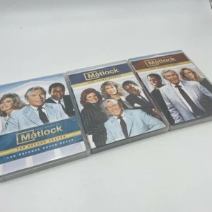 LOT of 3 - Matlock DVD Sets: Complete Seasons 2, 3, 5 - GOOD - Picture 1 of 11