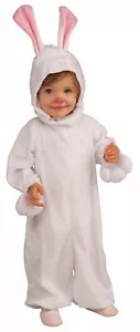 Bunny Rabbit White Animal Easter Fancy Dress Up Halloween Child Costume - Picture 1 of 8