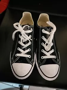 Unisex Converse Chuck Taylor All Star Ox Black (M9166), Sz 3y - Picture 1 of 5