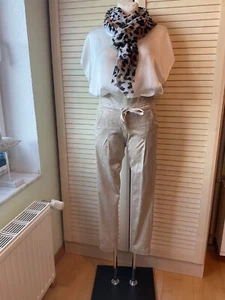 Tolle Hose von RAFFAELLO ROSSI Modell Candice creme/beige Gr. 34 - Bild 1 von 4