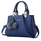 Womens Ladies PU Leather Handbags Shoulder Messenger Satchel Tote Crossbody Bags