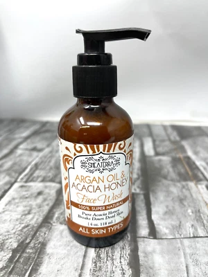 Aceite de argán marroquí y miel de acacia de karité Terra lavado facial 2 OZ caducidad: 6/25 Foto 1 de 4