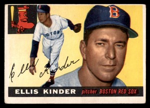 1955 Topps Ellis Kinder #115 VG Baseball Card
