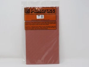 Plastruct 91672 Interlocking Paver Paving Walkway Patterned Sheets G Scale 1:24 - Picture 1 of 2