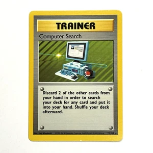 Computer Search 071/102 Base Set Regular Rare Pokemon TCG - Picture 1 of 2
