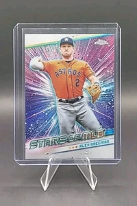 2024 Topps Serie 2 Estrellas Cromadas de MLB Alex Bregman #CSMLB-59 Astros - Imagen 1 de 2